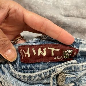 Used Hjnt Jean shorts with a lot of life in them